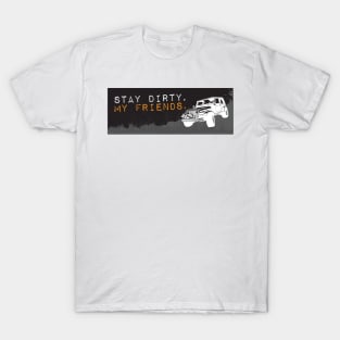 Stay Dirty Jeep 2 Door T-Shirt